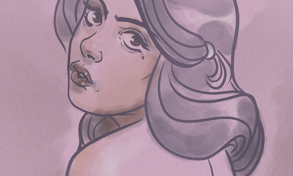 Píxeles acuarelados