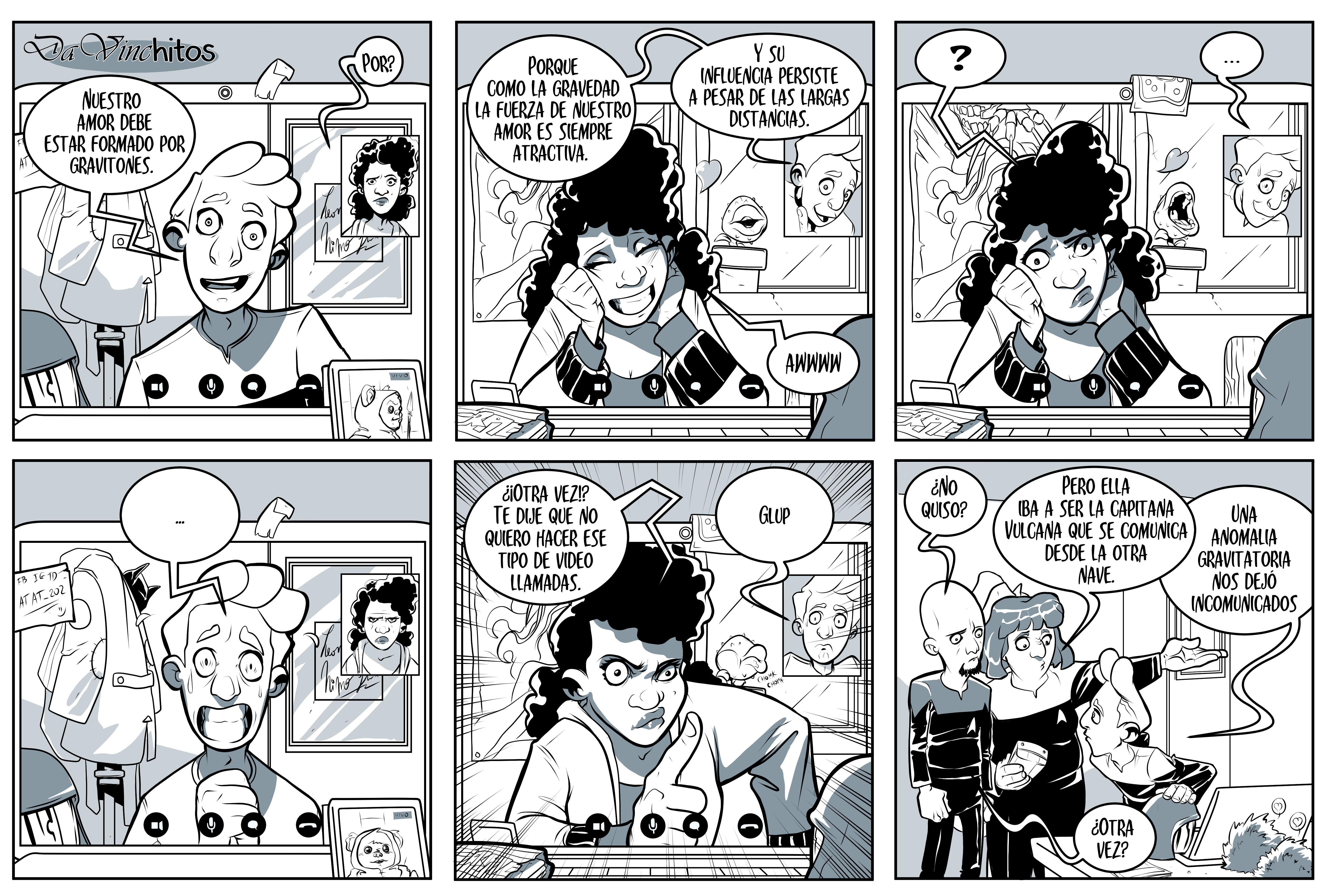 Davinchitos 2021 video llamadas tira